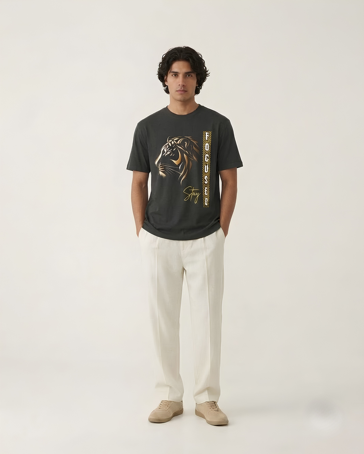 Premium Oversized Tee- Tiger