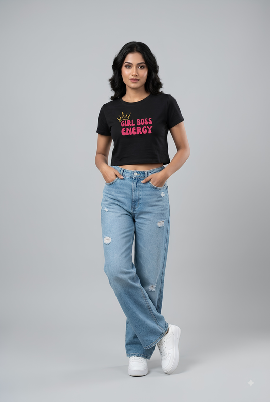 Crop Top - Girl Boss Energy