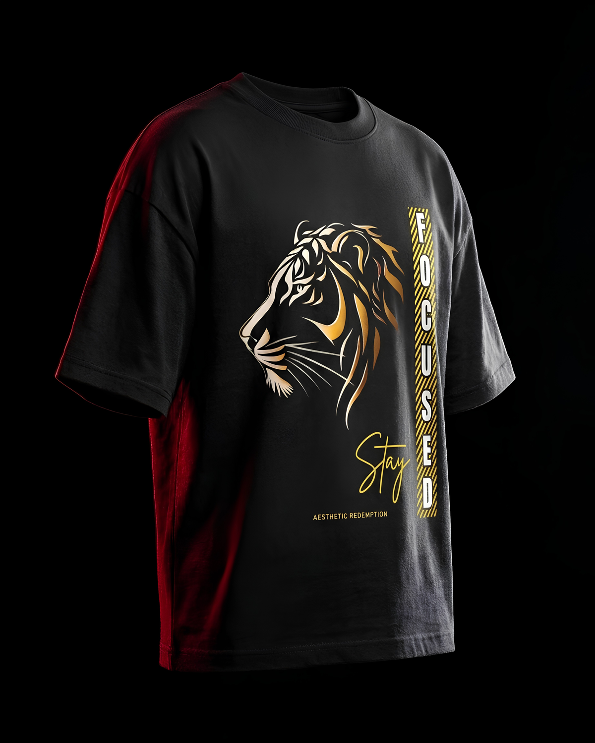 Premium Oversized Tee- Tiger