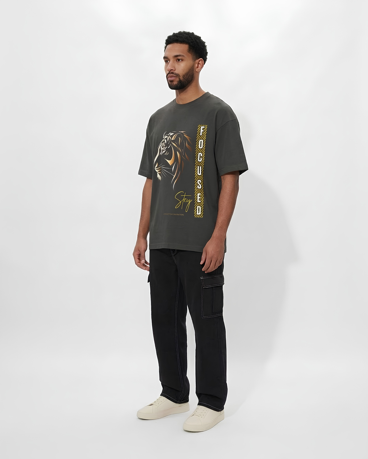 Premium Oversized Tee- Tiger