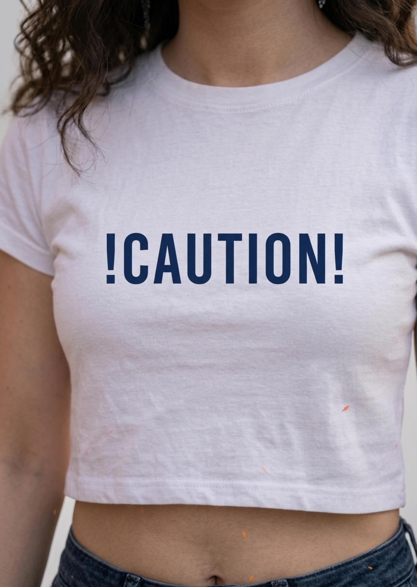Crop Top - CAUTION