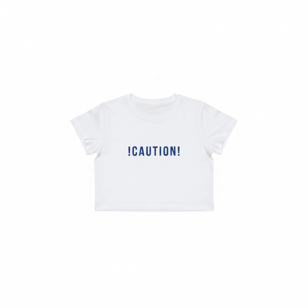 CAUTION Crop Top