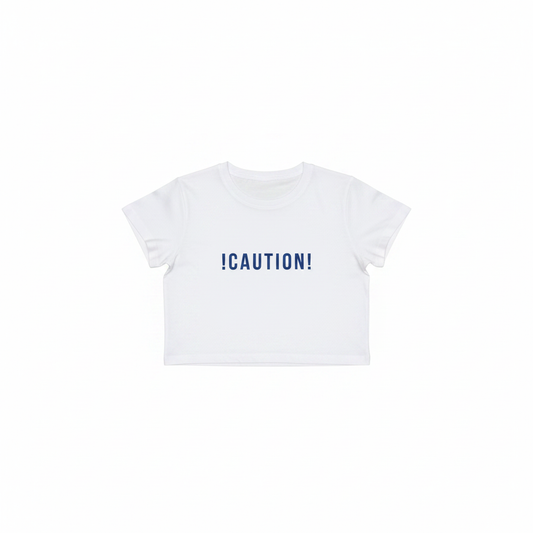 CAUTION Crop Top
