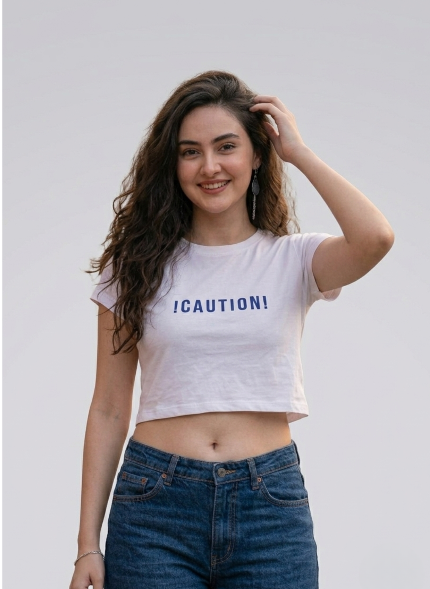 Crop Top - CAUTION