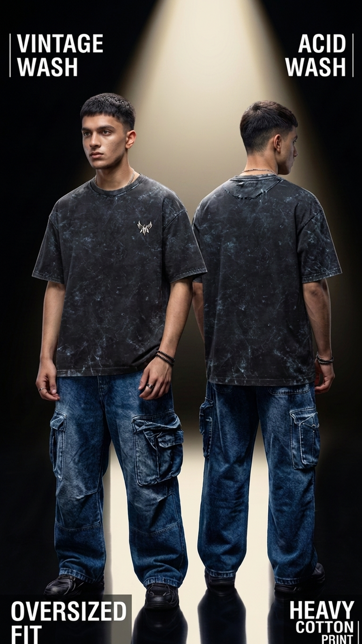 Vintage Wash Oversized Tees